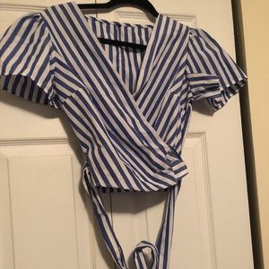 Sexy Wrap Around Crop Top